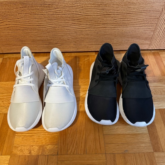 Adidas Women’s high top sneakers (2 pairs) - Picture 1 of 9